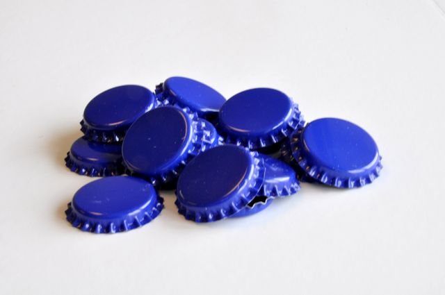 Bottle Caps, Blue